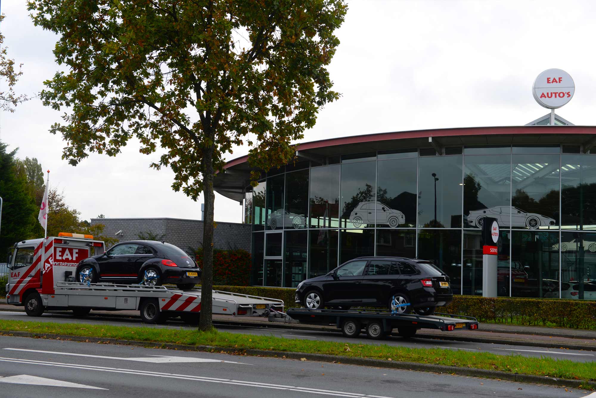 EAF Auto's haal en brengservice 2